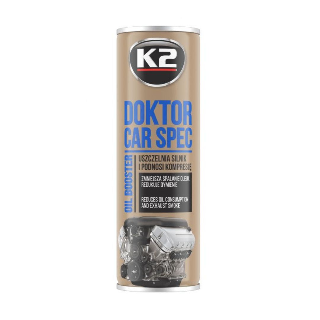Присадка в масло K2 T350SYNT DOCTOR CARSPEC, 443 мл (K20045) ᐉ